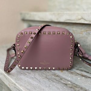 Valentino Rockstud Crossbody Camera Bag